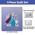 thumbnail image 2 of Disney Frozen Found 4 Piece Twin Size Quilt Set, 2 of 5