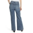 thumbnail image 2 of Gloria Vanderbilt Women's High Rise Wide Leg Cargo Jeans, Regular and Short Inseams, Sizes 2-18, 2 of 3