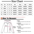 thumbnail image 3 of IROINNID Women's Casual Short Coat Print Hoodie Zip Up Long Sleeve Outwear, Blue, 3 of 5