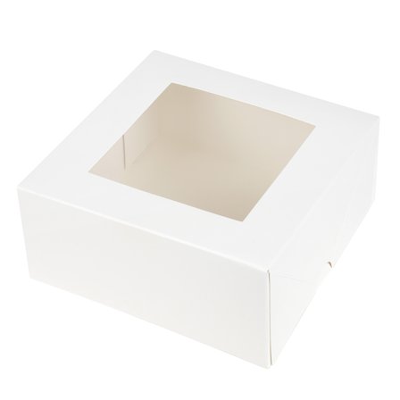 6 Packs: 3 ct. (18 total) Window Cupcake Boxes by Makery