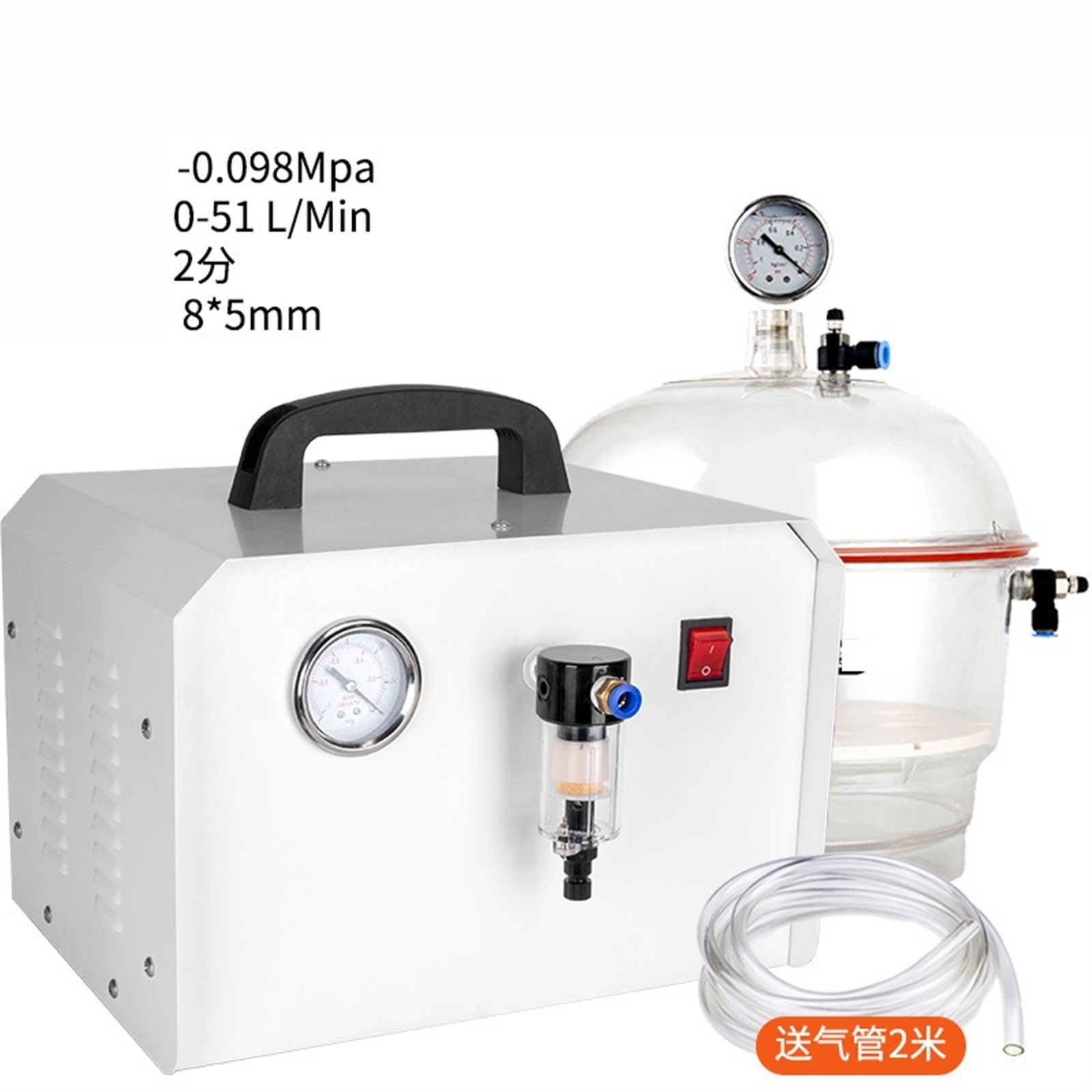 Vacuum Pump Laboratory Scientific Research With Vacuum Drying Defoaming Filter Oil-free Silent Vacuum Machine Pump ,Easy to Use