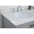 thumbnail image 4 of 42 inch Single Bathroom Vanity in Gray with Backsplash, 4 of 8