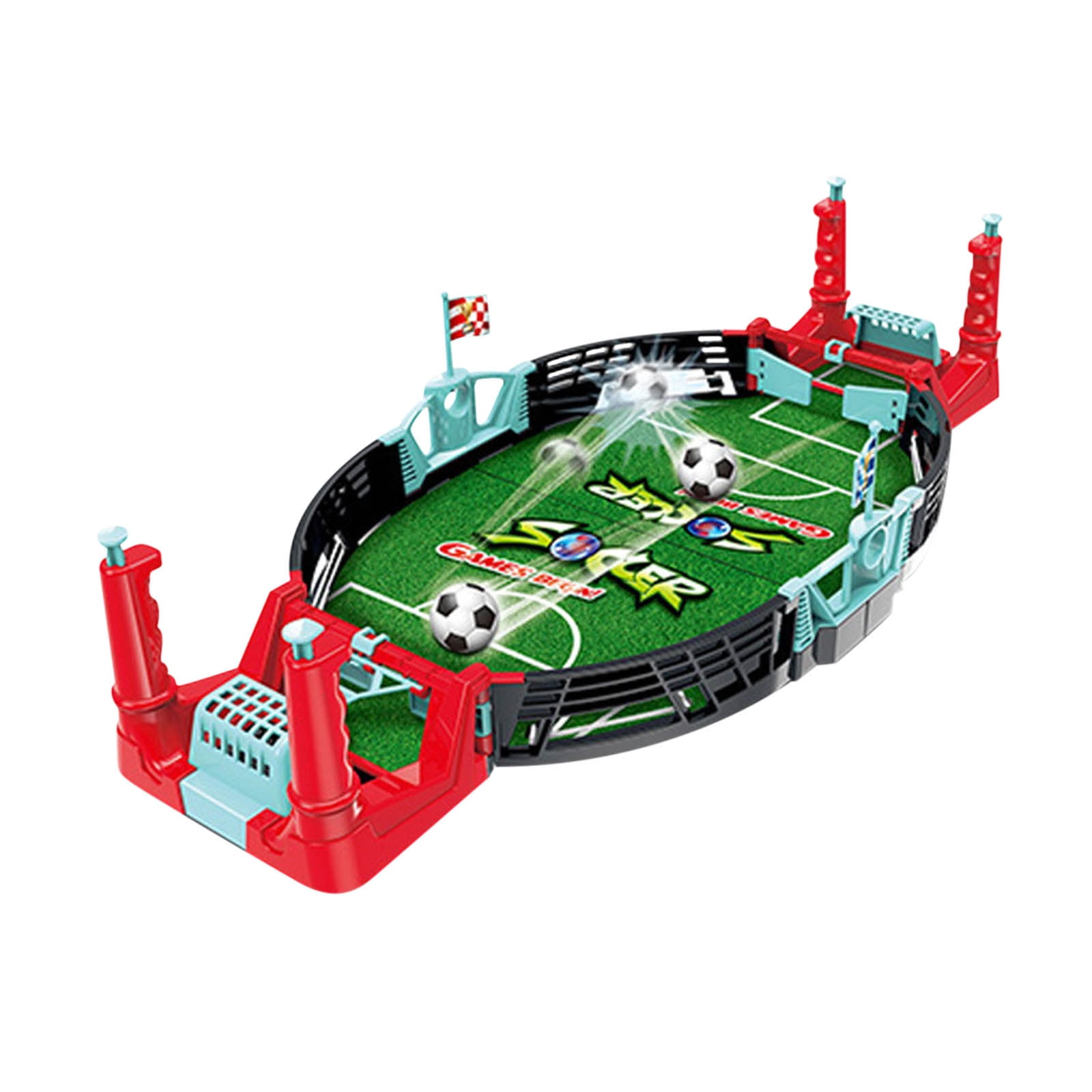 Mini Table Soccer Game,Tabletop Football Game Toy,Desktop Interactive