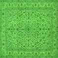 thumbnail image 1 of Ahgly Company Indoor Square Persian Green Traditional Area Rugs, 8' Square, 1 of 1