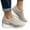 Grey, variant on Womens Mesh Casual Wedge Sneakers Trainers Sports Jogging Running Gym Shoes