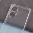 thumbnail image 4 of For Oppo A58 4G Case Precise Cutout Soft TPU Clear Phone Cover with Lanyard Banmo, 4 of 5