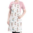 thumbnail image 5 of Ballet Princess Pattern Apron-Garden Aprons for Women with Pockets-Cotton Linen Waterproof Kitchen Cooking Gardening Aprons Adjustable for Kitchen,Cooking,BBQ and Salon 33x27 Inch, 5 of 7