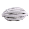 thumbnail image 4 of AMLESO Chunky Yarn Crocheting Comfortable Jumbo Tubular Yarn for Throw Hats Cushion light gray, 4 of 8