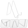 thumbnail image 2 of 2pcs Multifunctional Metal Plate Holder Easel Stand Tabletop Picture Stand Metal Display Stand for Photo Frame, 2 of 8