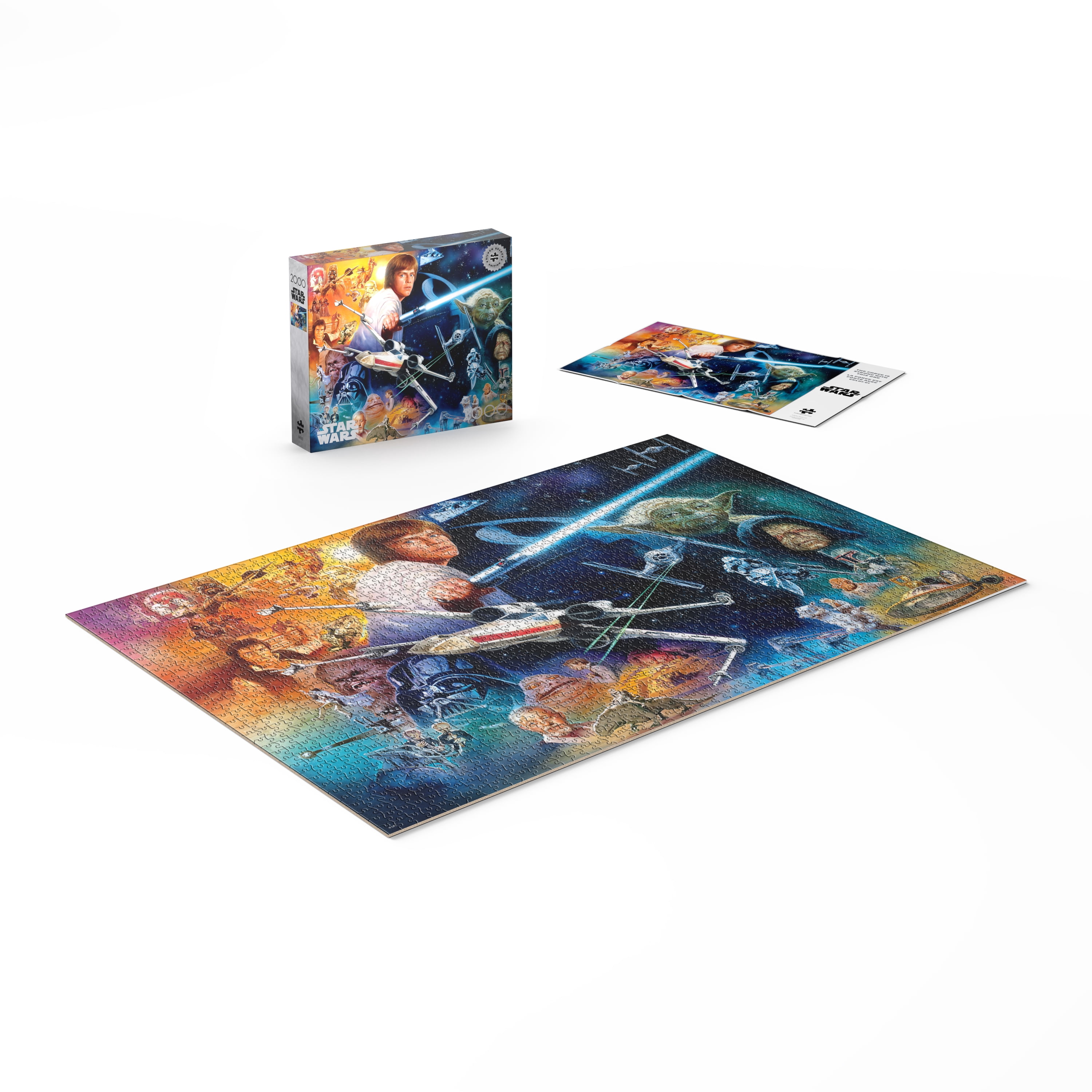 Buffalo Games 2000-Piece Silver Select The Force is Strong Interlocking Jigsaw Puzzle for Adults Ages 14+