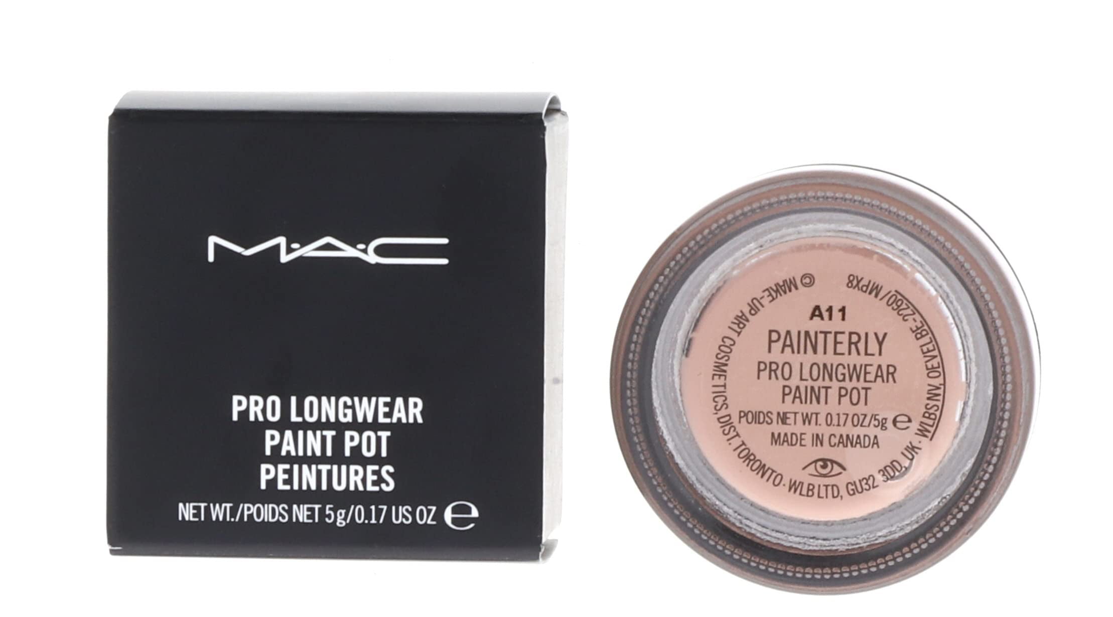 MAC COSMETICS PRO LONGWEAR EYE SHADOW 0.17 OZ PAINTERLY MAC COSMETICS/PRO LONGWEAR PAINT POT (PAINTERLY) .17 OZ (5 ML)