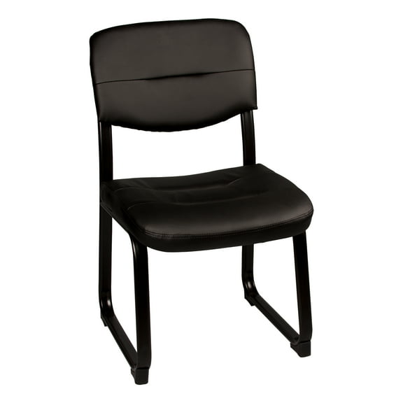 Norwood Commercial Furniture Comforo Guest Chair without Arms Black