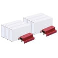 thumbnail image 1 of Unique Bargains Staples for Stapler, 6 Pack(1000Pcs Staples Per Pack) #10 Mini 3/16 Inch Length Staples Jam Free Red, 1 of 7