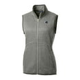 thumbnail image 2 of Women's Cutter & Buck  Gray UTSA Roadrunners Mainsail Sweater-Knit Full-Zip Vest, 2 of 3