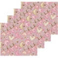 thumbnail image 2 of GZHJMY Valentine's Day Heart Cotton Washcloths Set of 2, 12"x12" Super Soft Absorbent Wash Cloths Bathroom Face Cloths Fingertip Towels for Gym Hotel and Spa, 2 of 7
