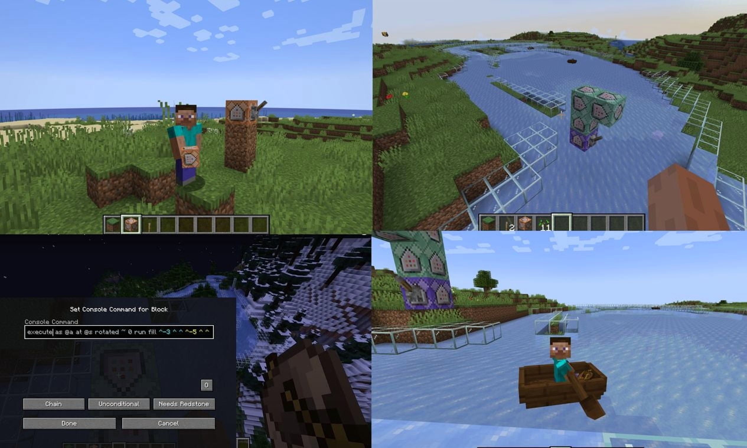 Codage pour les enfants - Apprenez à coder des blocs de commande dans le cours Minecraft à partir de 9 ans [Téléchargement]