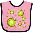 thumbnail image 3 of Inktastic Kiwi Fruit Party Boys or Girls Baby Bib, 3 of 4