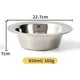 thumbnail image 2 of cuencos de acero inoxidable para perros, comedero lento para perros, para dejar de tragar comida y agua para perros, 2 of 5