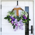 thumbnail image 3 of SIfdSeng Couronne de Pâques Crée une Atmosphère Chaleureuse une Festive Convenant à la Décoration Intérieure et Extérieure Apportant une Sensation de Printemps à Chaque Coin, 3 of 6