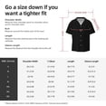 thumbnail image 5 of Kdxio Men'S Hawaiian Shirt For Men Short Sleeve Shirt Black Summer Casual Holiday Beach Button Down T-Shirts, 5 of 5
