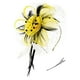 thumbnail image 5 of Jumpingount Vintage Women Plume Fascinator Estilo retro Velo Sombrero Diadema Accesorios de estilo Flor Headwear Blanco amarillo negro blanco amarillo negro 2piezas, 5 of 6