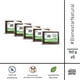 thumbnail image 2 of Jabones de menta bienestar NEEM ERFRE Paquete de 5 barra 150GR c/u, 2 of 2