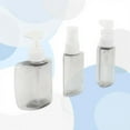 thumbnail image 3 of Unique Bargains 3 Pcs Travel Container Set Refillable Travel Bottles Set Gray, 3 of 6