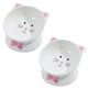 thumbnail image 1 of Cuencos para gatos de paquete de piezas Cuenco elevado de cerámica para gatos La pendiente protege la columna vertebral del gato, sin estrés, evita los vómitos MFZFUKR BST3007745-5, 1 of 8