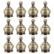 thumbnail image 2 of 12pcs Decorative Finial for Lamp Shades M10x1 Thread Crown Cap Knob Lamp Shade Parts for Ceiling Chandelier Floor and Table Lamps Bronze, 2 of 4