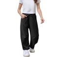thumbnail image 2 of Rvasteizo Boys Girls Drawstring Sweatpants Sports Fall Winter Trouser 4-15Y,12Y, 2 of 4