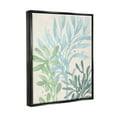 thumbnail image 3 of Stupell Industries Underwater Seaweed Botanicals Graphic Art Jet Black Floating Framed Canvas Print Wall Art, Design by June Erica Vess, 3 of 6