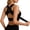 Black, variant on Women's X‑Back Posture Correction Wireless Support Bra, Adjustable Cross Strap Seamless Comfort Bralette, Breathable Soft Inner Wear for Daily Casual and Home Loungewear