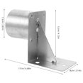 thumbnail image 2 of unbranded Soporte De Pared Para Espejo Convexo De Metal Plata Con Y Ajustable, 2 of 8