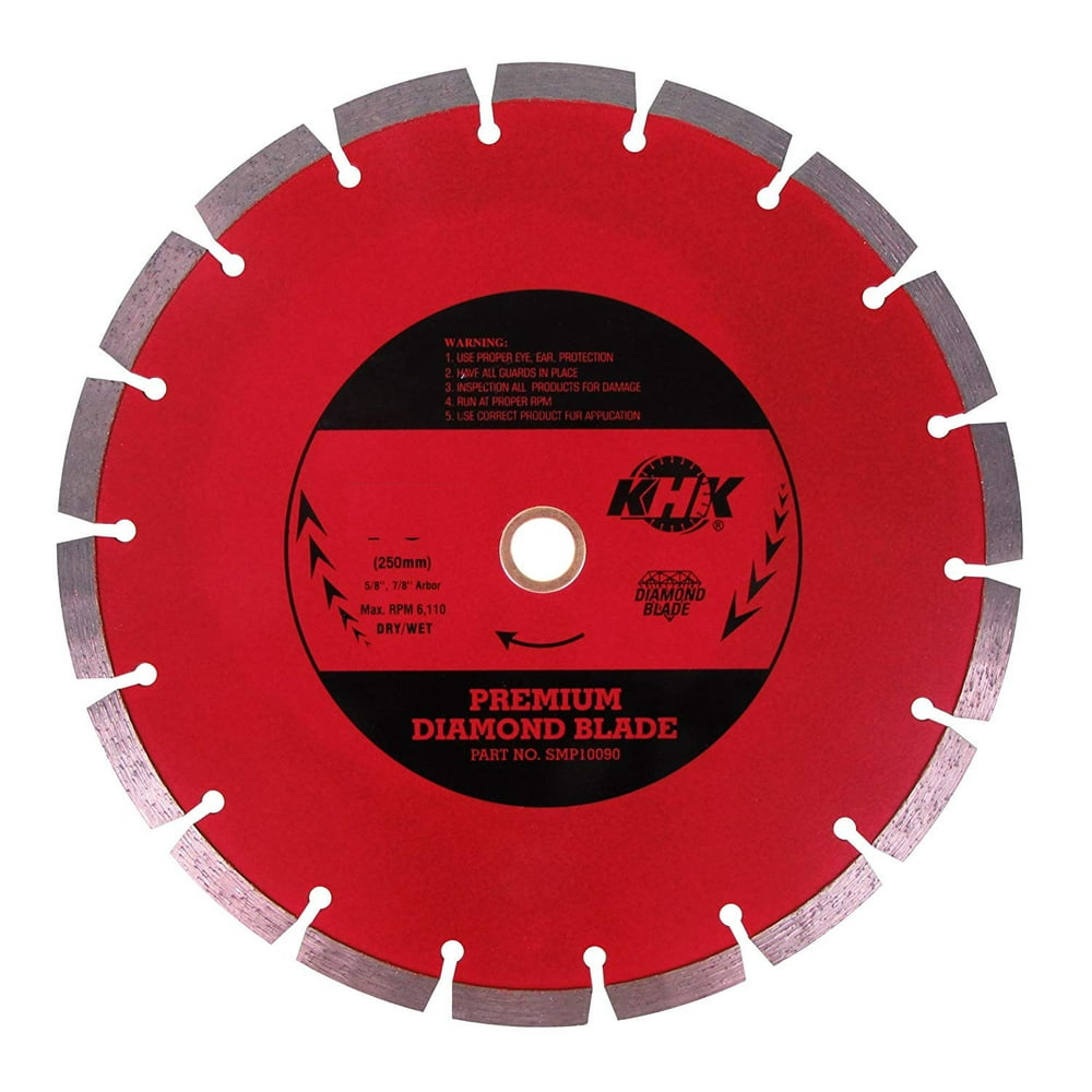 4.5" Premium Segmented Diamond Saw Blade for Cutting Concrete, Bricks