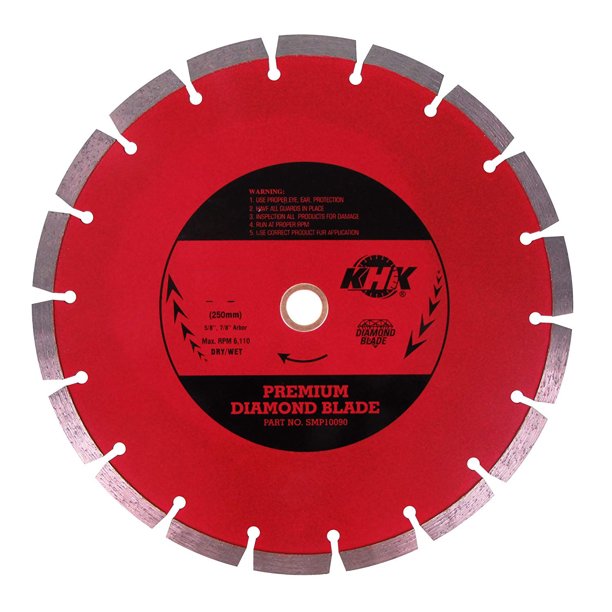 4.5" Premium Segmented Diamond Saw Blade for Cutting Concrete, Bricks