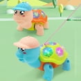 thumbnail image 7 of XEOVHV Baby Crawling Toy,English Learning Toy for Infants 0-3-6 7 8 9 10 12-18 Months Educational Musical Light Up Toy 1 Year Old Boy Girl Gift (Turtles), 7 of 7