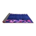 thumbnail image 2 of Ahgly Company Indoor Square Abstract Purple Modern Area Rugs, 7' Square, 2 of 4