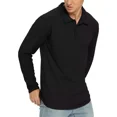 thumbnail image 4 of Playera Polo Para Hombre Calidad Casual Manga Largo Algodón, 4 of 7
