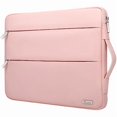thumbnail image 1 of Chenchen 13 13.6 Inch Laptop Sleeve Case Compatible with MacBook Air 13 M1/M2/M3/M4 2020-2025, MacBook Pro 13/14, IPad Air/Pro 13, Waterproof Slim Computer Bag Cover with Handle, Sakura Pink, 1 of 1