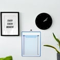 thumbnail image 4 of Blue Hanging File Organizer with Transparent Pockets for Home Office Storage Plastic, 4 of 8