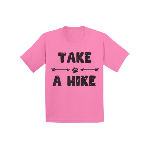 Awkward Styles Take a Hike Youth T Shirt Hike for Kids Hike Shirt Cute Outfit for Children Outdoor T-Shirt for Kids Take a Hike Outfit Hiking Shirts for Children Hiking Shirt for Boys Shirts for Girls