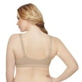 thumbnail image 3 of JUST MY SIZE Women's Front Close Soft Cup Plus Size Bra MJ1107, White-2-Pack, 38D, 3 of 5