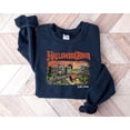 thumbnail image 2 of Pumpkin Patch College Sweatshirt, Halloween Pumpkin Sweatshirt, Spooky Season Village Sweatshirt, 2 of 6