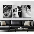 thumbnail image 2 of Hieng Extra Large Canvas Wall Art Geometric Minimalist Home Wall decor Living Room Bedroom Decoration Painting Tall wall Poster Printing （Only canvas）, 2 of 6