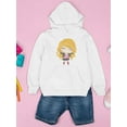 thumbnail image 3 of Pop Star Girl Hoodie | Juniors | Size Juniors,M (Youth), 3 of 4