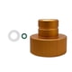 thumbnail image 1 of Adaptador de CO2 Adaptador de cilindro de CO2, accesorios de conexión rápida de reemplazo directo profesional para accesorios de máquina de refrescos, oro, 1 of 8