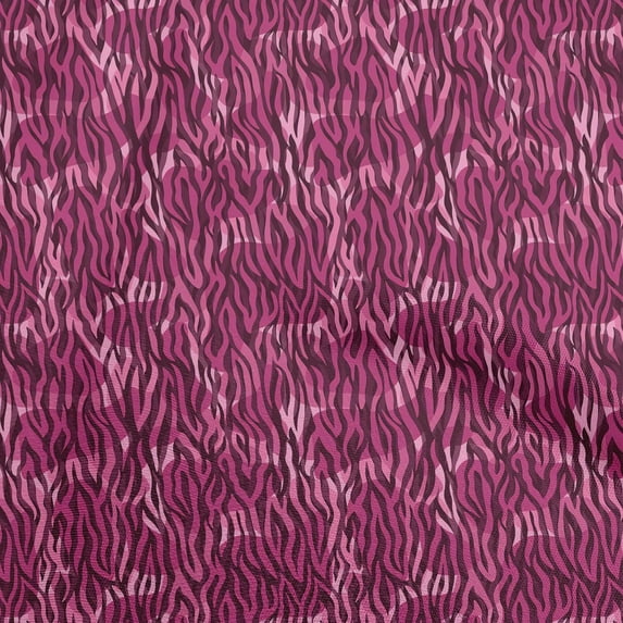 oneOone Rayon Pink Fabric Abstract Craft Projects Decor Fabric Printed By The Yard 56 Inch Wide
