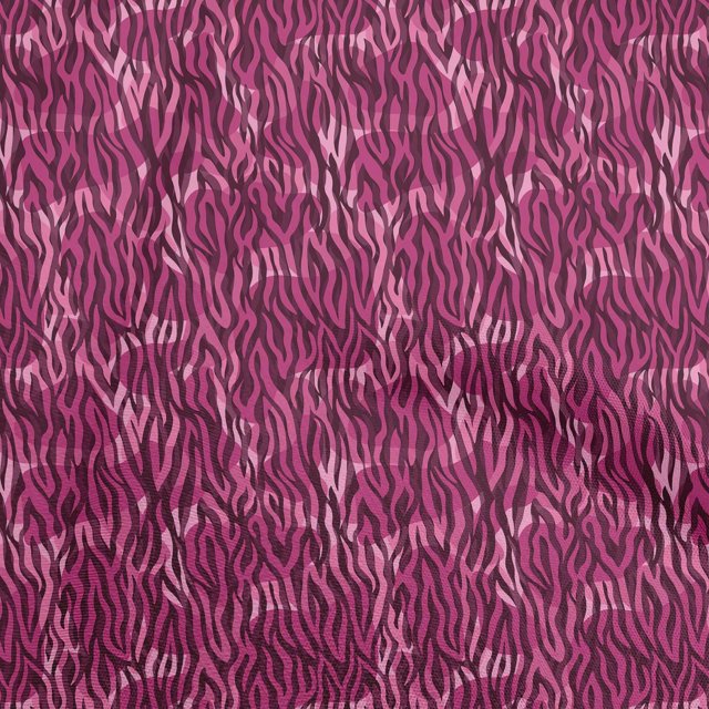 oneOone Tissu Polyester Lycra Rose Abstrait pour Robe Tissu Imprimé au Mètre 56 Pouces de Large