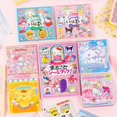 thumbnail image 2 of Sanrio-pegatina de Hello Kitty para niños, libro con melodía Cinnamoroll Goo, tarjeta de dibujos animados, bonita, decoración de cuenta de mano, juguetes, regalos, nuevo, 2 of 4