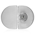 thumbnail image 2 of Sarapandan Semi-Circular Stainless Steel Double Glass Door Lock for Enhanced Home Security, 2 of 8